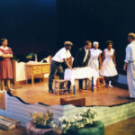 Performers on stage in Purlie Victorious Spring 1995