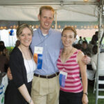 Three members of the Class of 1996 at Reunion 2006