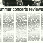 The Mac Weekly 9/18/1992 music concert reviews