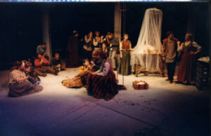 Performers of Stage for The Caucasian Chalk Circle 1998