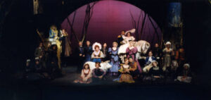 Performers on Stage for Into the Woods 1999