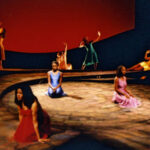 Performers on stage of For Colored Girls Who, 2001
