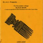Cover of Black Book - A resource guide for Black students new to the Twin Cities - 1999-2000