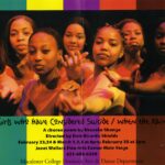 Flyer of For Colored Girls Who Have Considered Suicide/When the Rainbow is Enuf 2001