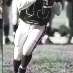 Photo of Mac football quarterback Aaron Quitmeyer '01 from Mac Today February 2000