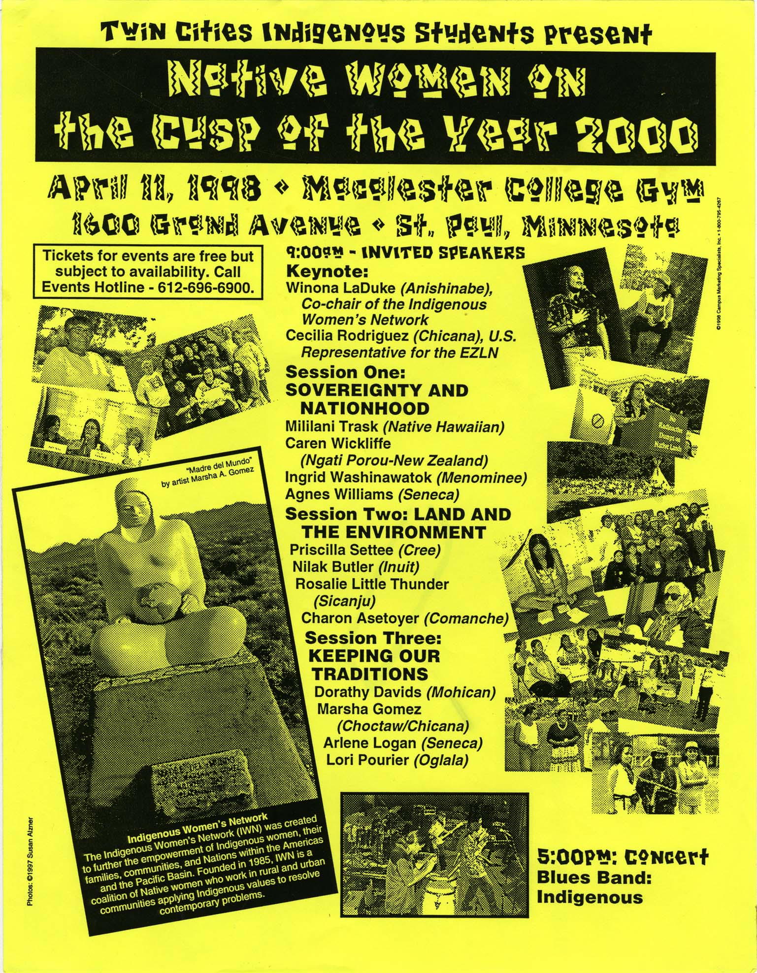 Cover of Native Women on the Cusp of the Year 2000