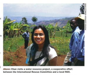 Isabelle Chan '06 Water Resource Project Fall 2007
