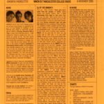 WMCN Radio Liner Notes 11/14/2005