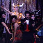 An image from the 2010 production of Cabaret. Six characters posing