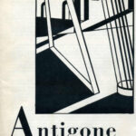 Promo poster for the 2011 production of Antigone