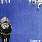 The Chanter Cover for the Spring 2010. A person on a bicycle with teeth on the top