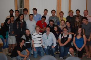 Group photo of members of Macalester College Student Government, for the 2010-2011 academic year