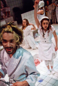 An image from the production of Marat/Sade