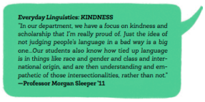 Quote from Morgan about kindness
