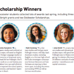 Class of 2011 winners include Jamila Humphrie, Ruth Conkling, and Julia Smith