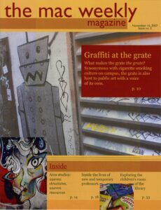 Cover page for the Mac Weekly Magazine in 2007