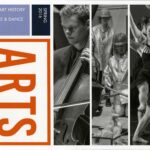 cover includes photos of cello player, dancer and bronze pour