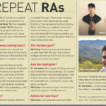 Adan Martinez and David St. Germain interviewed about being RAs