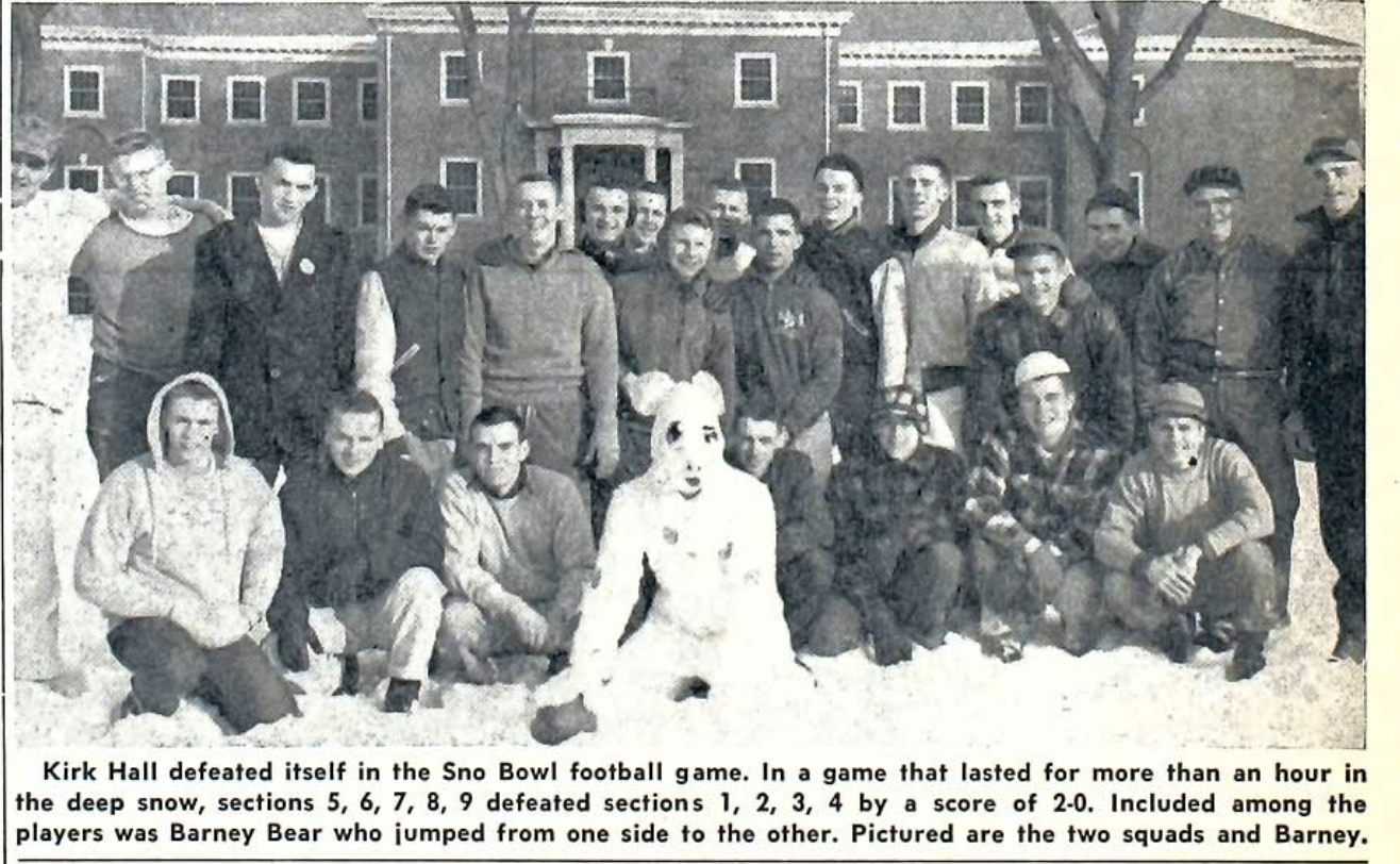 Kirk Sno Bowl, 1955