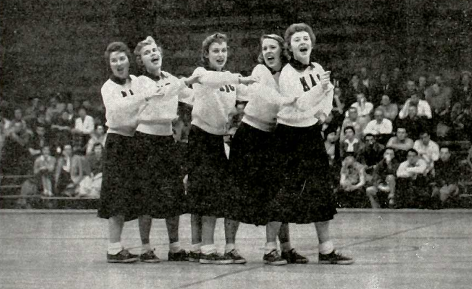 Cheerleaders, 1957