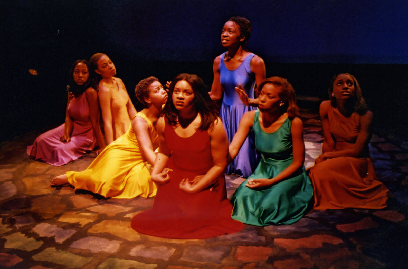 Theatre and Dance Collection. for colored girls who have considered suicide/when the rainbow is enuf, 2001.