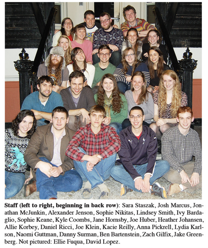 The Mac Weekly, January 31, 2014. Meet the Spring 2014 TMW Staff.