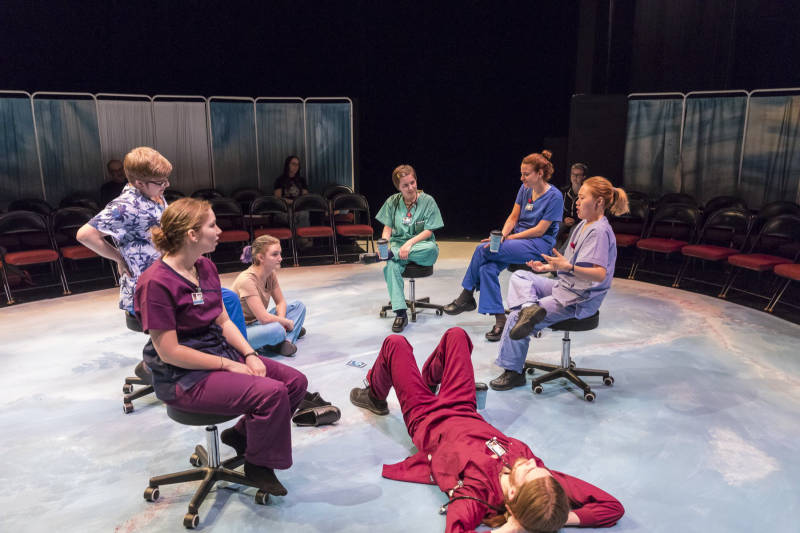Theatre and Dance Collection. Acute Care: Performing Emotional Labors, April 2017.